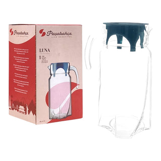 Jarra (Luna) 1750 cc – vidrio transparente / verde