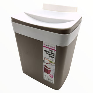 Papelera Colgante Para Cocina, 10 Litros, Color Gris