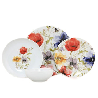 24 Piece Dinnerware Set, 6 People