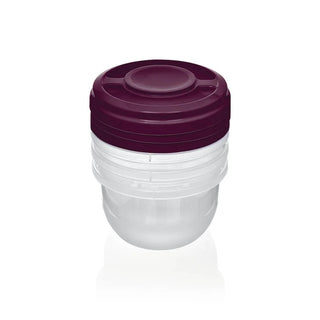 Juego De 3 Envases Con Tapa 500 ML