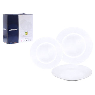 Juego de vajilla (Everyday) 18 piezas 24/22/19 cm – blanco