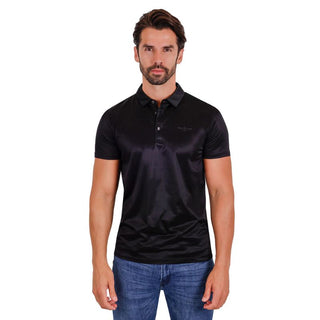 Franela Manga Corta Talla XL Corte Ajustado Negro