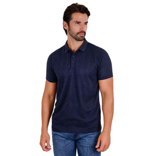 Franela Manga Corta Talla XL Corte Ajustado Color Azul Marino