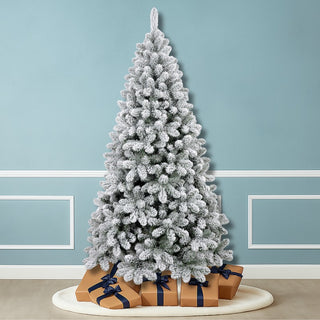 Arbol de Navidad Nevado, 2,13 Mts. 872 Puntas
