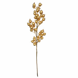 Rama de Navidad Berry Color Dorado 66 Cm