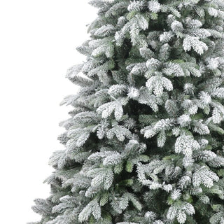 Arbol de Navidad Nevado Espiga Mixta 2,13 Metros, 2228 Puntas