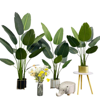 Planta Artificial Decorativa Palma Viajera 240 Cm