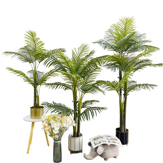 Planta Artificial Decorativa Palma 210 Cm