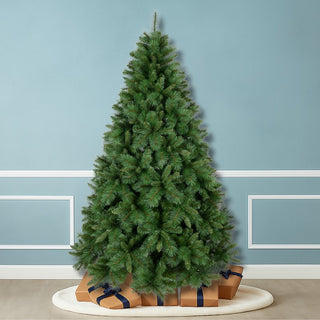 Arbol de Navidad Verde Espiga De Aguja Mixta, 2,13 Mts. 1.525 Puntas