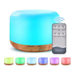 300ml Aroma Oil Diffuser, LED Light, 7 Colors