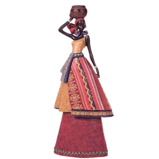 Figura Decorativa Mujer Africana 36 CM
