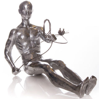 Figura Decorativa Hombre Con Cuerda