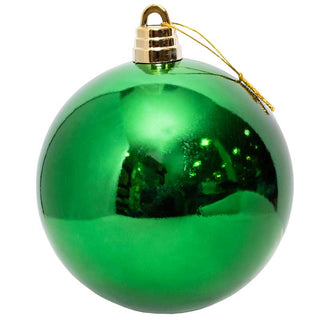 Bambalina De Navidad 15Cm Brillante Color Verde
